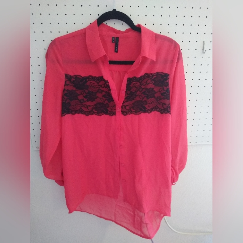 Maurice's Sheer Blouse